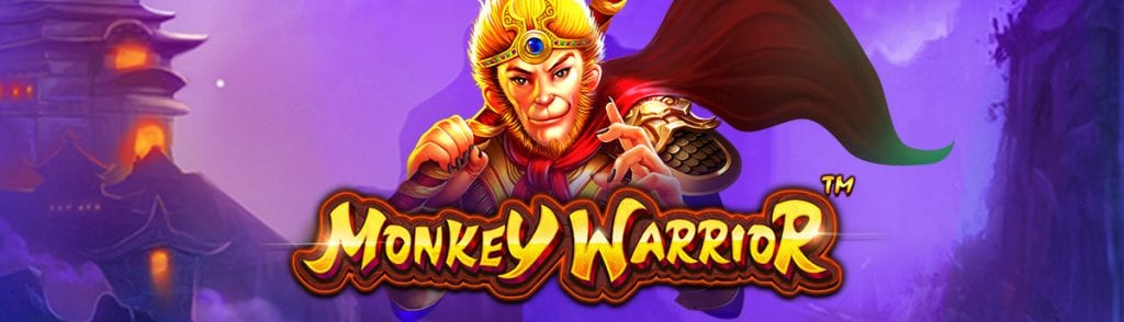 monkey warrior slot logo banner
