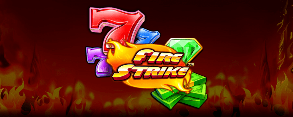 fire strike slot logo banner