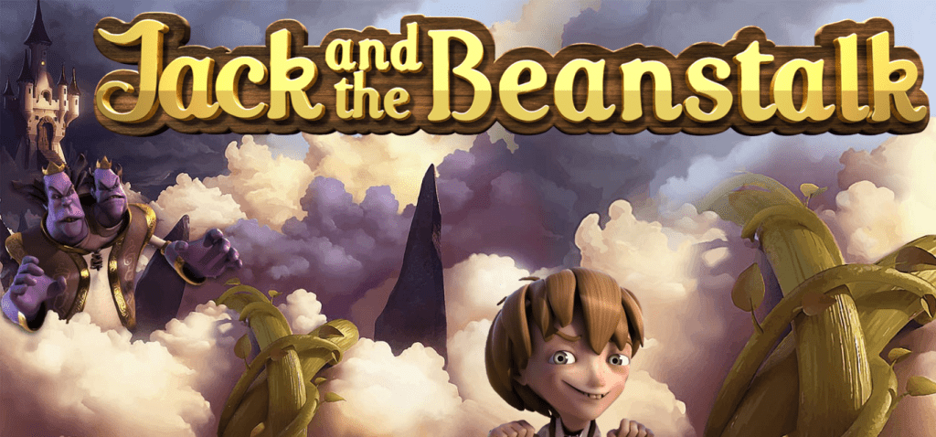 jack and the beanstalk slot logo banner