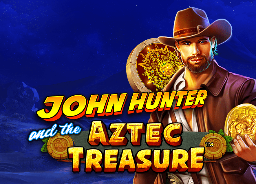 John Hunter and the Aztec Treasure slot banner