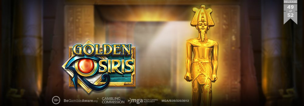 golden osiris slot banner