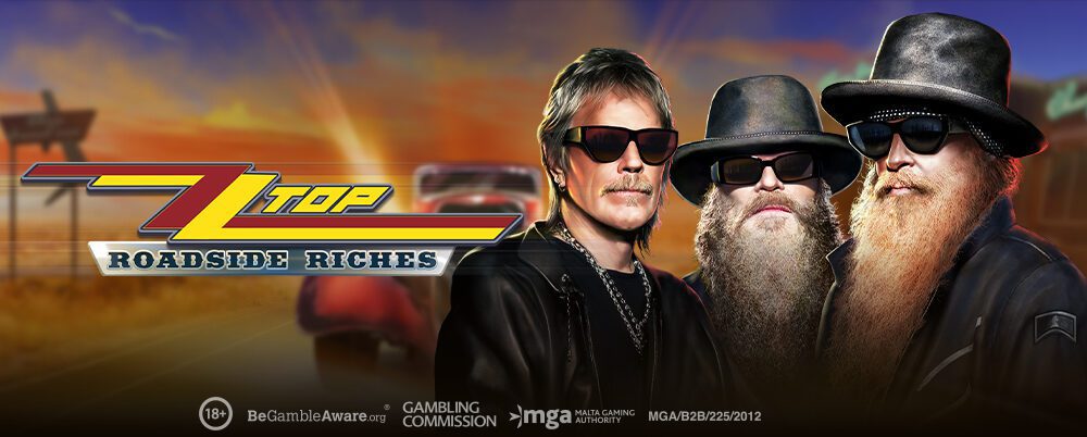 ZZ Top Roadside Riches slot banner