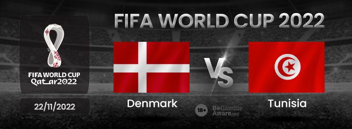 denmark vs tunisia prediction banner