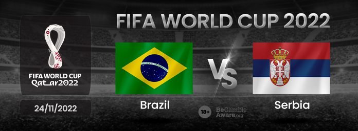 brazil vs serbia prediction banner