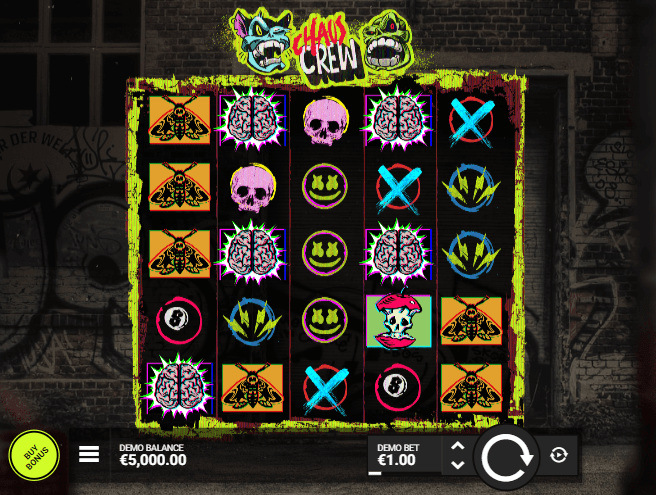 chaos crew slot screenshot