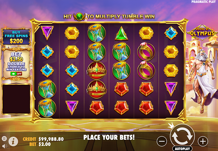 gates of olympus screenshot