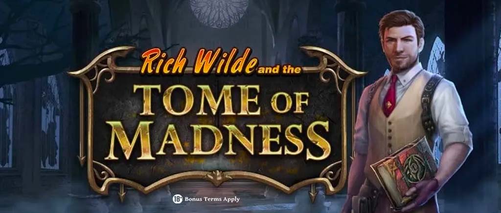 tome of madness slot banner