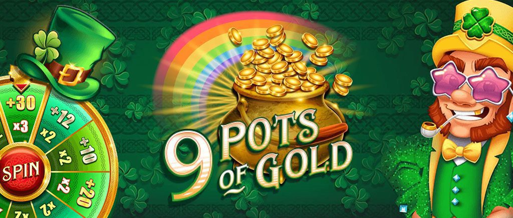 9 pots of gold banner