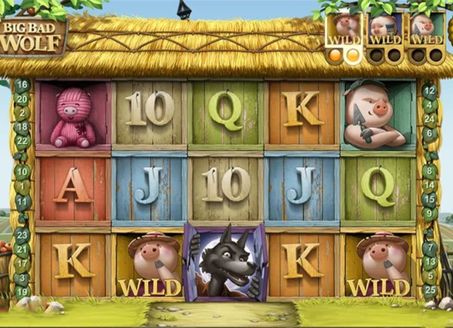 big bad wolf slot screenshot