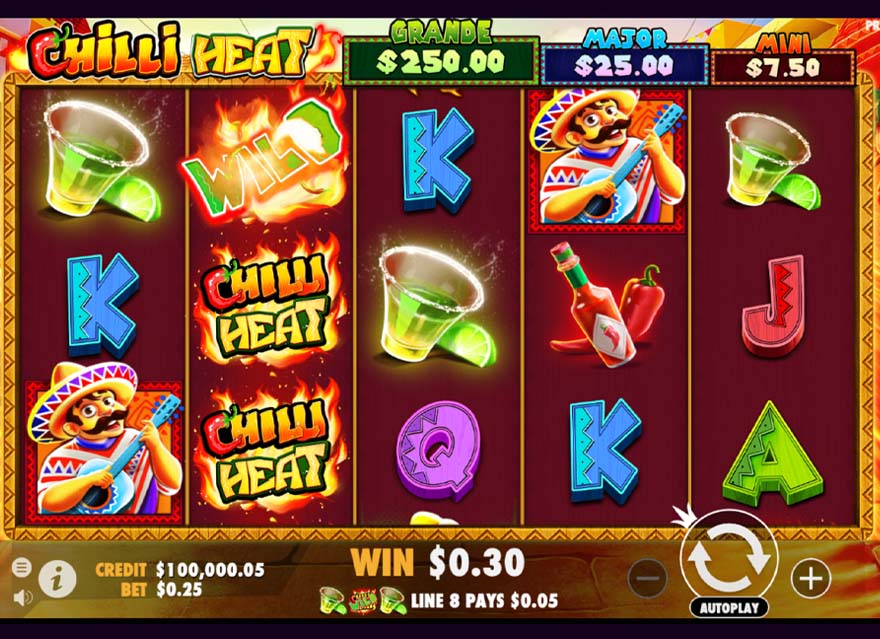 chilli heat slot screenshot