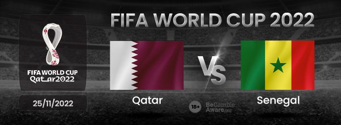 qatar vs senegal prediction banner
