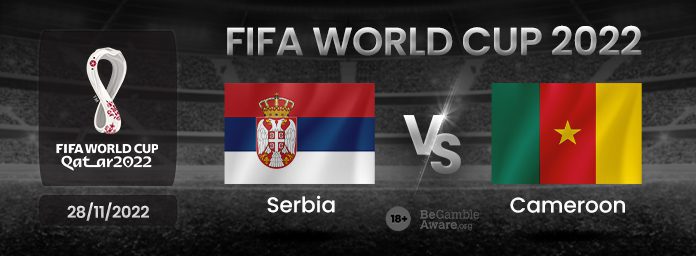 serbia vs cameroon prediction banner