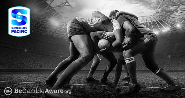 a scrum happening in the super rugby