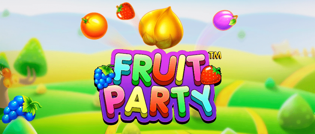 fruit party slot banner