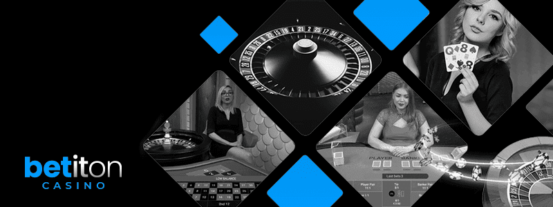 different live casino games at betiton