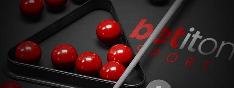 betiton sport banner with snooker table