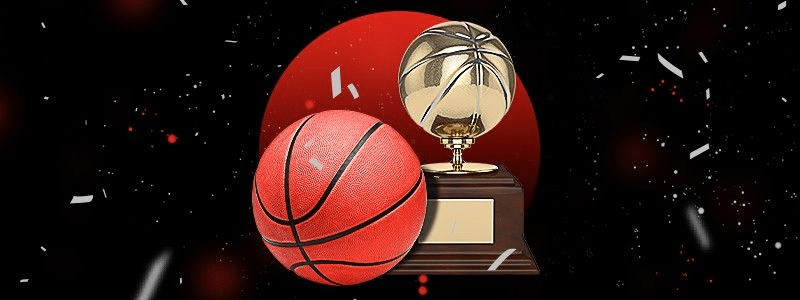 golden basketball ball trophy