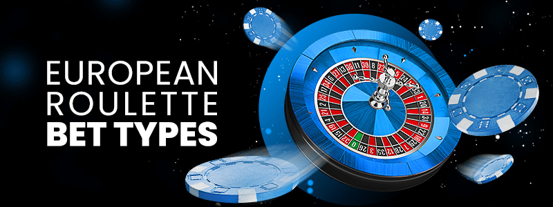 European Roulette Bet Types banner