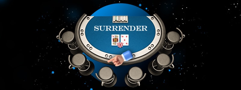 surrender move in blackjack