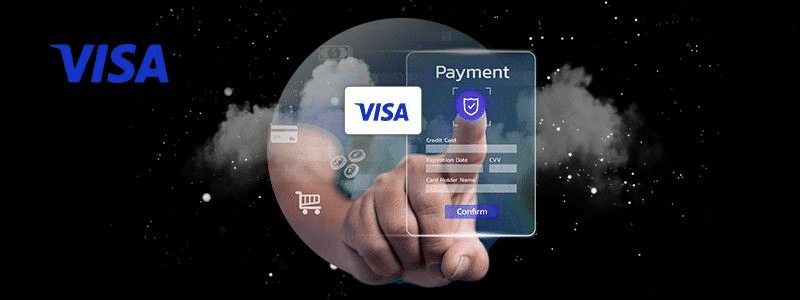 how to pay with visa