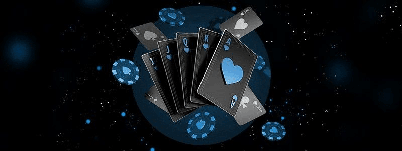 black blackjack cards