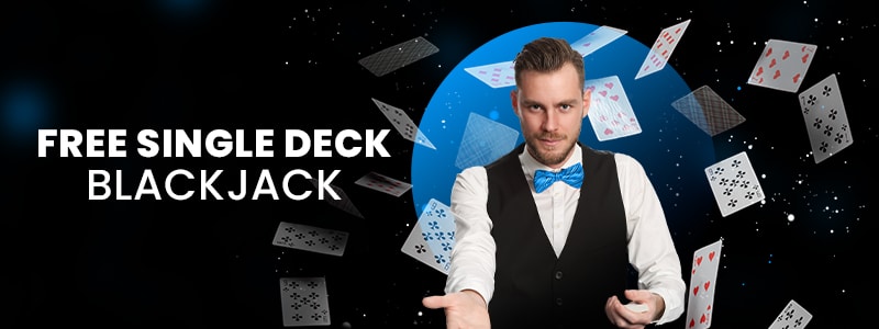 free single deck blackjack